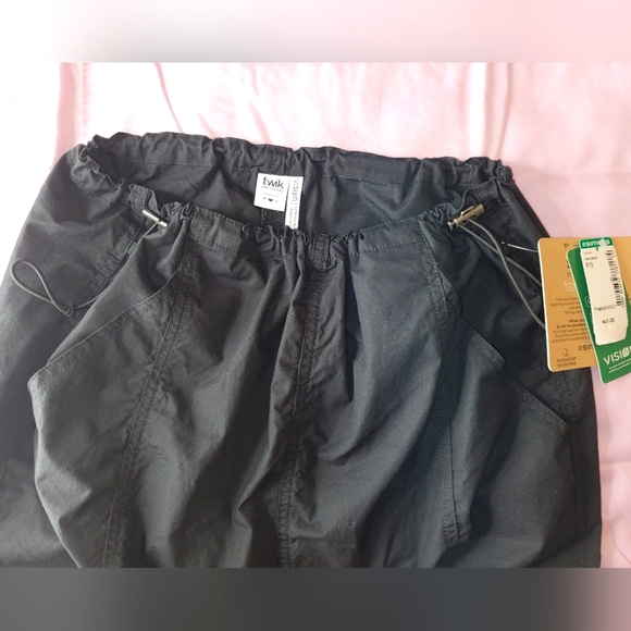 NWT Twik Adjustable Black Cargo Midi Skirt - Picture 3 of 6